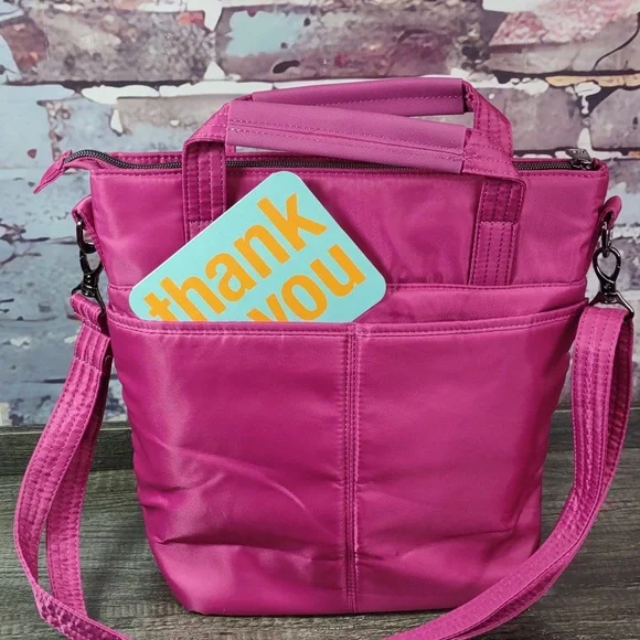 Lug® "Courier" North/South Convertible Crossbody/Tote Bag - Picture 12 of 14